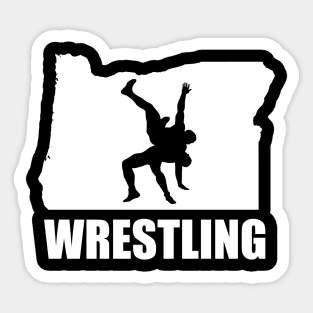 Oregon Wrestling Sticker